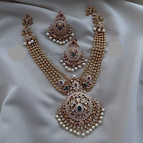 Antique Short Ratna Jewel Necklace