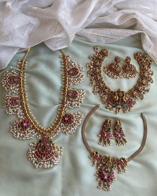 NavaRatna Luxe Necklace Set